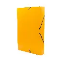CARPETA PROYECTO RAYLU PAPER A4 LOMO 30 MM AMARILLO CIERRE CON GOMAS