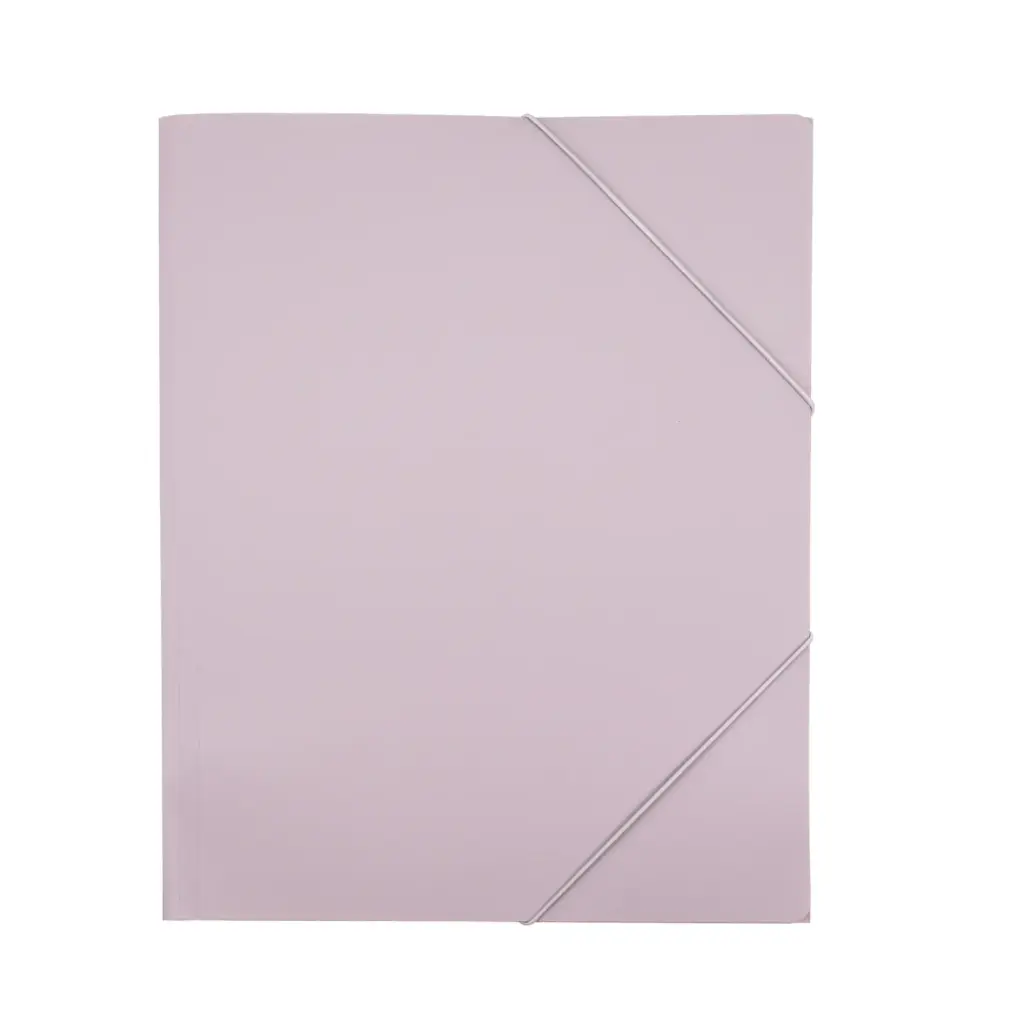 CARPETA PP RAYLU PAPER A3 CON GOMAS Y SOLAPAS HUMO