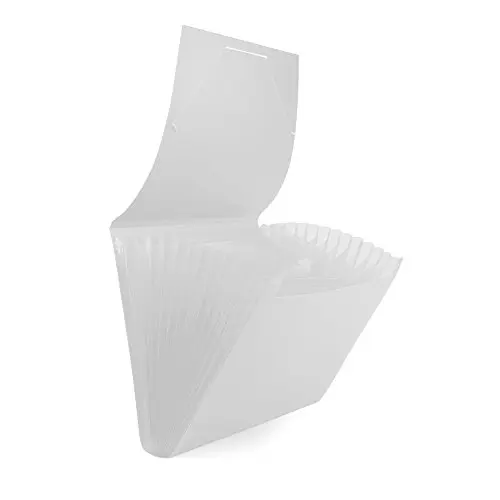 CARPETA  FUELLE 13 COMPARTIMENTOS BLANCO (A4)