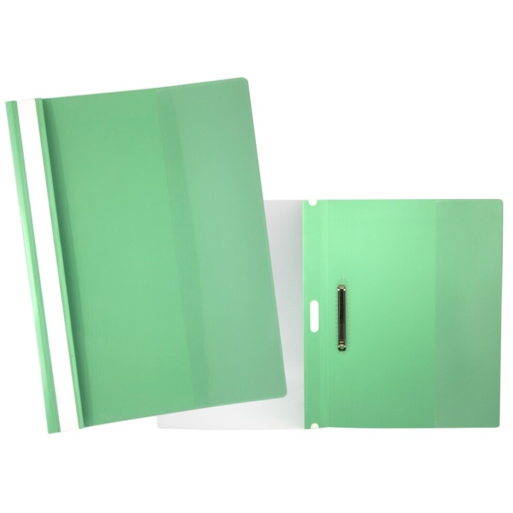 DOSIER FASTENER FOLIO PP VERDE