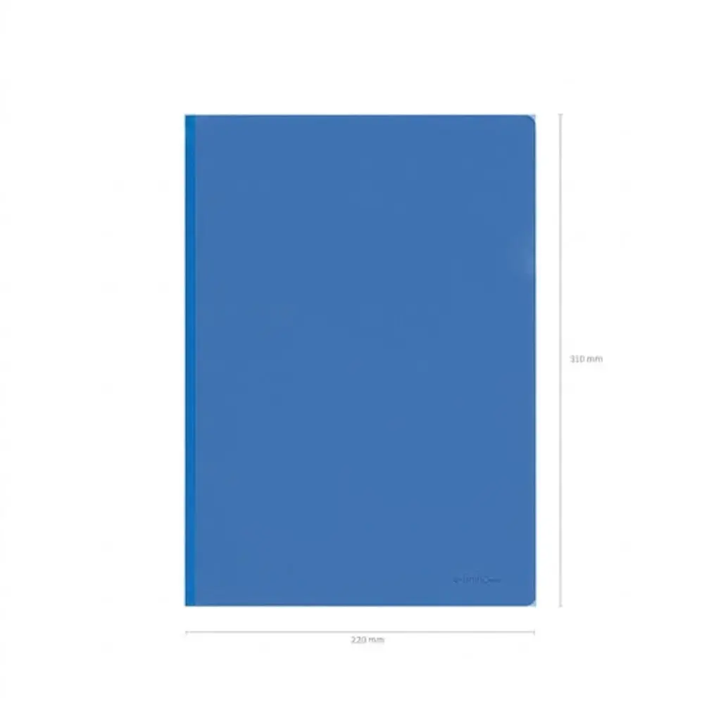 DOSIER UÑERO POLIPROPILENO A4 AZUL 10UD