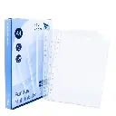FUNDAS MULTITALADRO A4 90 MICRAS 100 UNIDADES TRANSPARENTE CRISTAL RAYLU