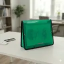 CARPETA PP VERDE A4 GOMAS RIBETE