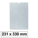 FUNDA PORTADOCUMENTOS PVC FOLIO 150 MICRAS 325X230MM