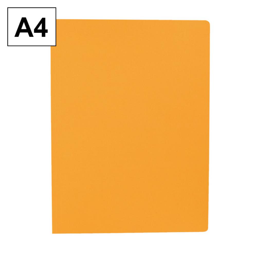 SUBCARPETAS A4 DE CARTULINA 180GR NARANJA RAYLU