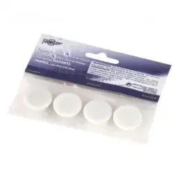 IMANES MULTIUSO REDONDOS 20MM BLANCO FAIBO BLÍSTER 4 UD