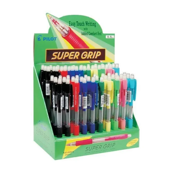 [119334] PORTAMINAS PILOT SUPER GRIP 0,5MM EXPOSITOR