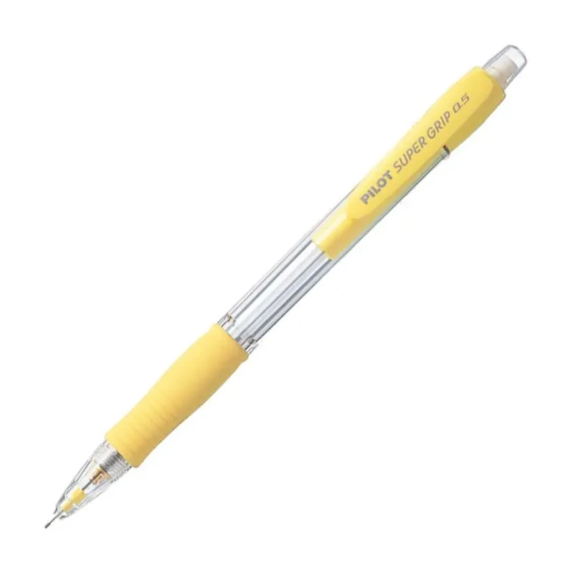 [119332] PORTAMINAS PILOT SUPER GRIP AMARILLO 0,5MM