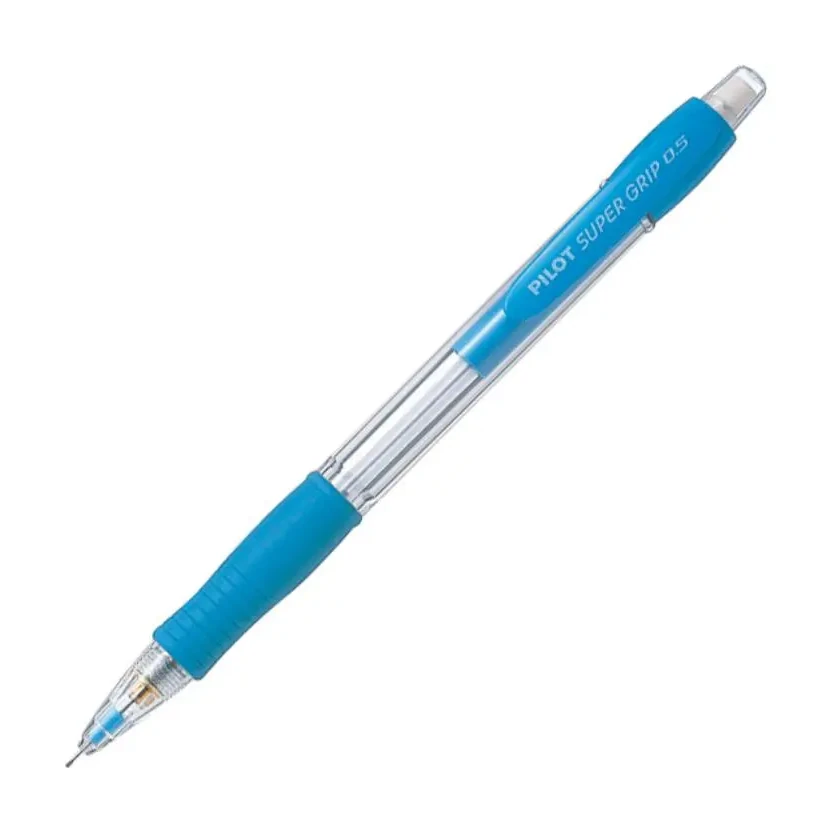 [119333] PORTAMINAS PILOT SUPER GRIP AZUL CLARO 0,5MM