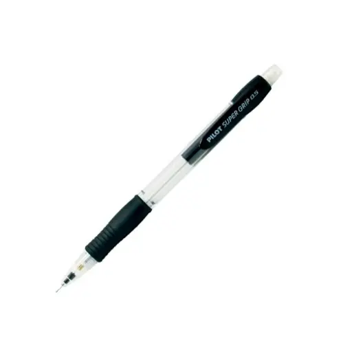 [080081] PORTAMINAS PILOT SUPER GRIP NEGRO 0,5MM