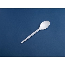 CUCHARA BLANCA 16,5CM /100 UDS