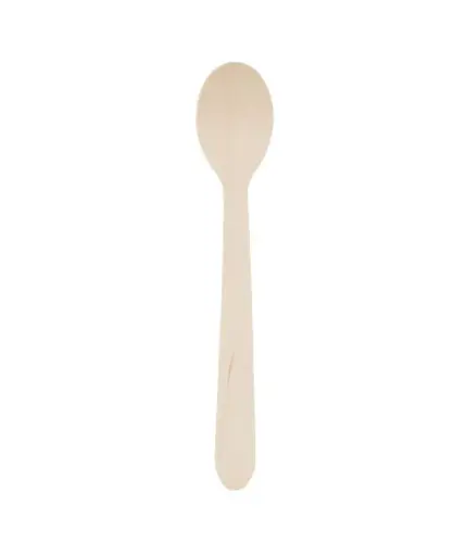 [825173] CUCHARA POSTRE DE MADERA 11 MM