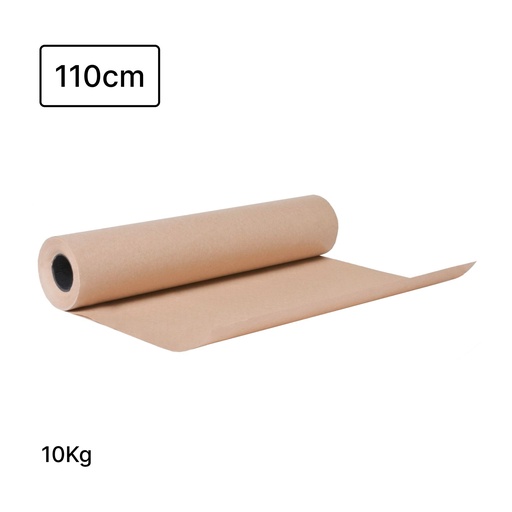 [825053] BOBINA DE PAPEL KRAFT MARRÓN 80 GR 1,10 M 10KG 