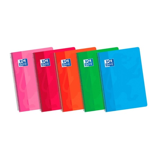[028585] BLOC OXFORD FOLIO ESPIRAL HORIZONTAL 80 HOJAS TAPA BÁSICA BLANDA
