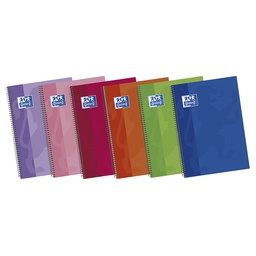 BLOC OXFORD FOLIO ESPIRAL RAYADO PAUTA 3,5MM 80 HOJAS 90 G/M² TAPA EXTRADURA