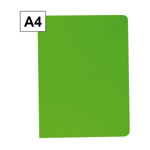 [180008] SUBCARPETAS A4 DE CARTULINA 180GR VERDE RAYLU