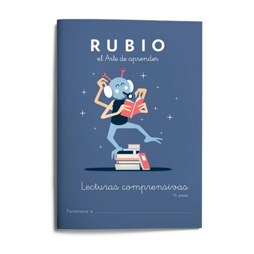 [630796] CUADERNO RUBIO +6 LECTURAS COMPRENSIVAS