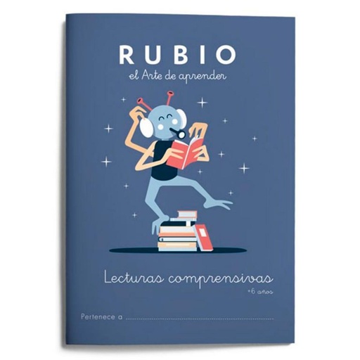 [630796] CUADERNO RUBIO +6 LECTURAS COMPRENSIVAS