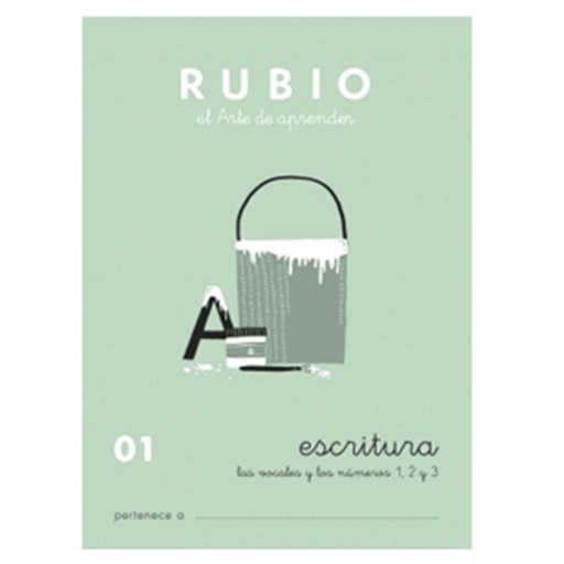 [630317] CUADERNO RUBIO 01 ESCRITURA 