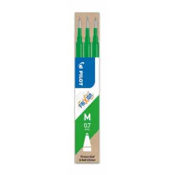 RECAMBIO PILOT FRIXION BALL VERDE BLISTER 3 UNIDADES