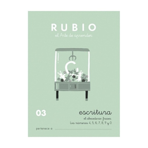[630319] CUADERNO RUBIO 03 ESCRITURA 