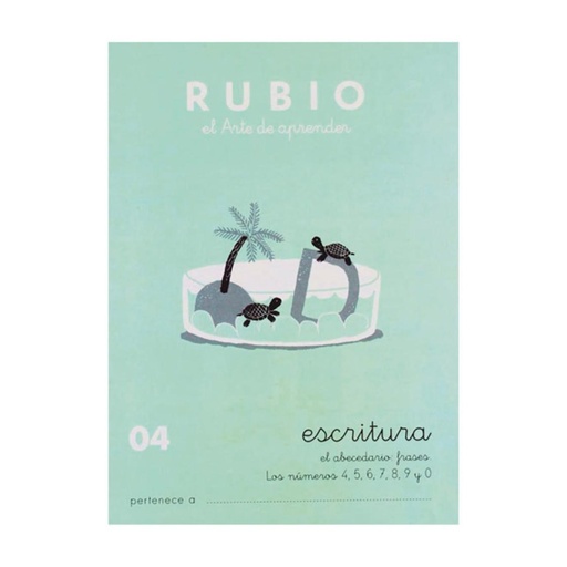 [630320] CUADERNO RUBIO 04 ESCRITURA 
