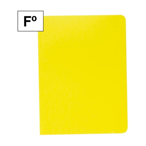 [180010] SUBCARPETAS FOLIO DE CARTULINA 180GR AMARILLO RAYLU