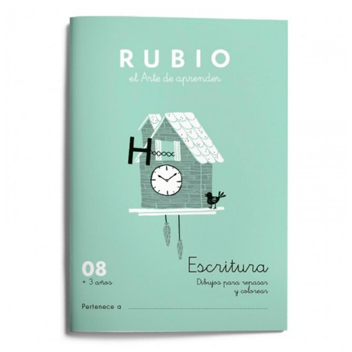 [630324] CUADERNO RUBIO 08 ESCRITURA 
