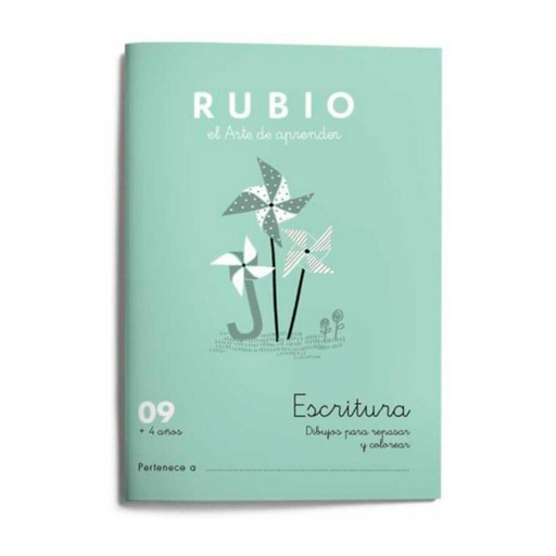 [630325] CUADERNO RUBIO 09 ESCRITURA 