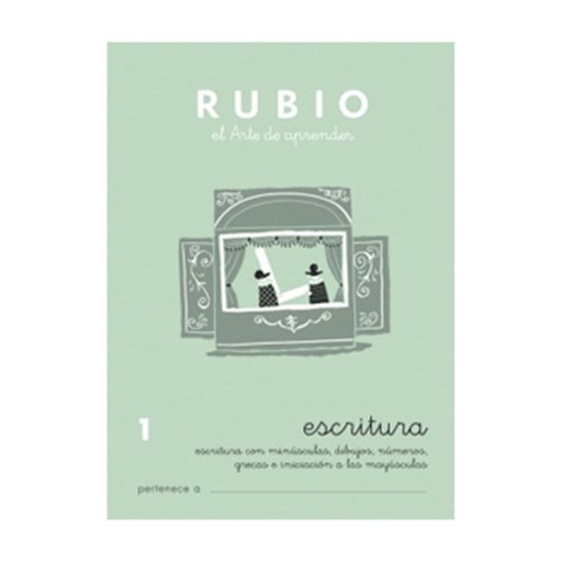 [630327] CUADERNO RUBIO 1 ESCRITURA 