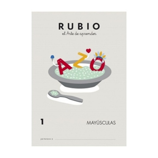 [630648] CUADERNO RUBIO 1 MAYÚSCULAS 