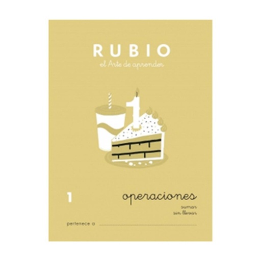 [630291] CUADERNO RUBIO 1 OPERACIONES 