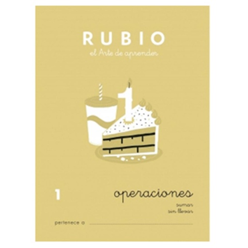 [630291] CUADERNO RUBIO 1 OPERACIONES 