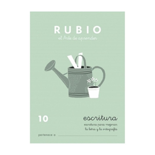 [630336] CUADERNO RUBIO 10 ESCRITURA 