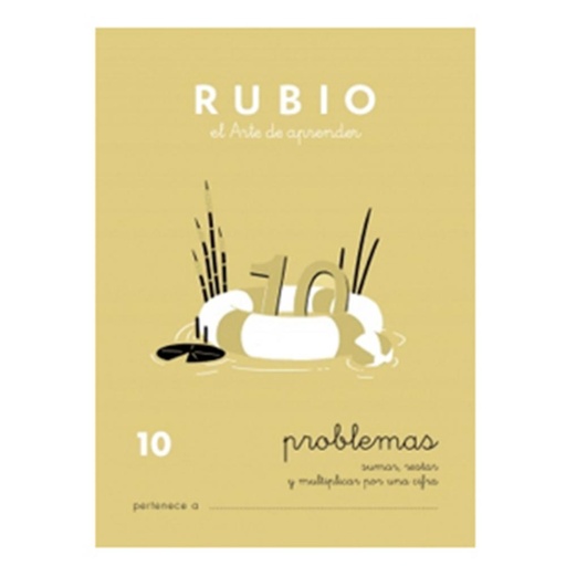 [630306] CUADERNO RUBIO 10 PROBLEMAS
