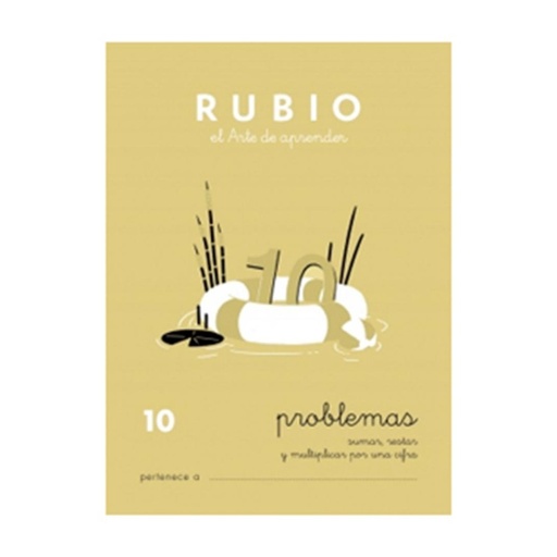 [630306] CUADERNO RUBIO 10 PROBLEMAS