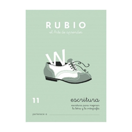 [630337] CUADERNO RUBIO 11 ESCRITURA
