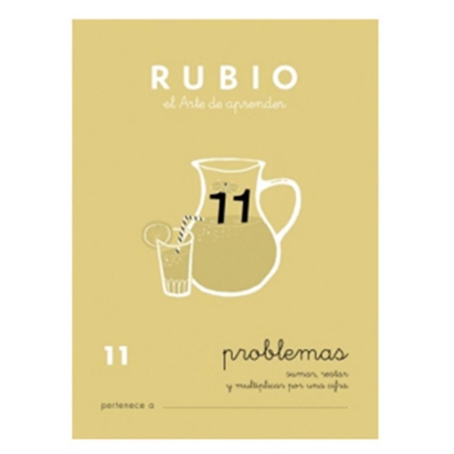[630307] CUADERNO RUBIO 11 PROBLEMAS 