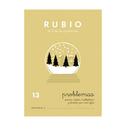 [630309] CUADERNO RUBIO 13 PROBLEMAS