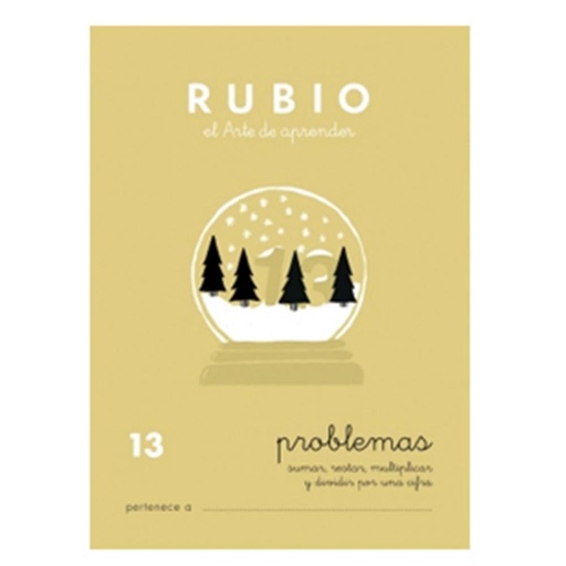 [630309] CUADERNO RUBIO 13 PROBLEMAS