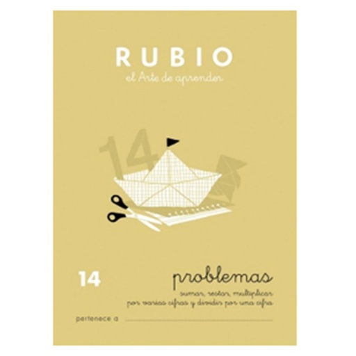 [630310] CUADERNO RUBIO 14 PROBLEMAS 