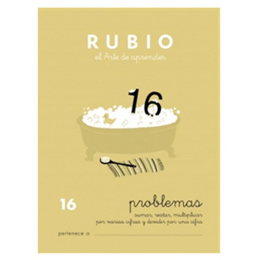[630312] CUADERNO RUBIO 16 PROBLEMAS 