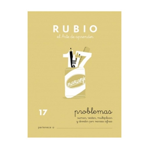 [630313] CUADERNO RUBIO 17 PROBLEMAS 