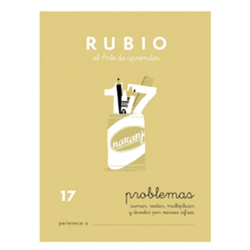 [630313] CUADERNO RUBIO 17 PROBLEMAS 