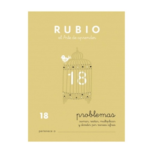 [630314] CUADERNO RUBIO 18 PROBLEMAS 