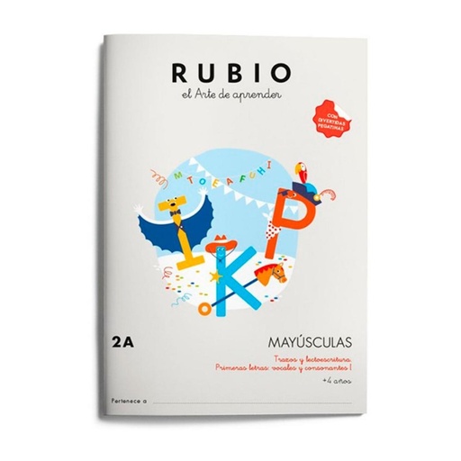[630788] CUADERNO RUBIO 2A MAYÚSCULAS 
