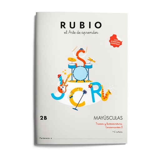 [630789] CUADERNO RUBIO 2B MAYÚSCULAS