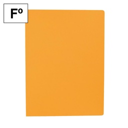 SUBCARPETAS FOLIO DE CARTULINA 180GR NARANJA RAYLU