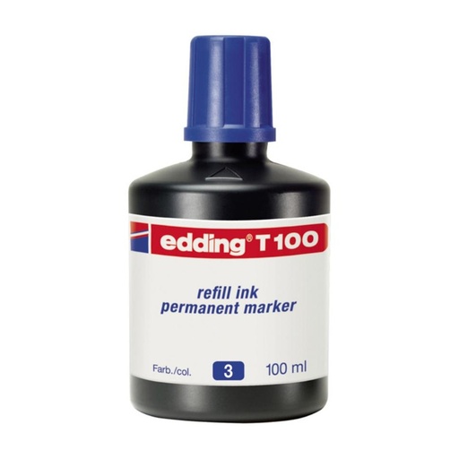 [119838] TINTA EDDING AZUL T-100 