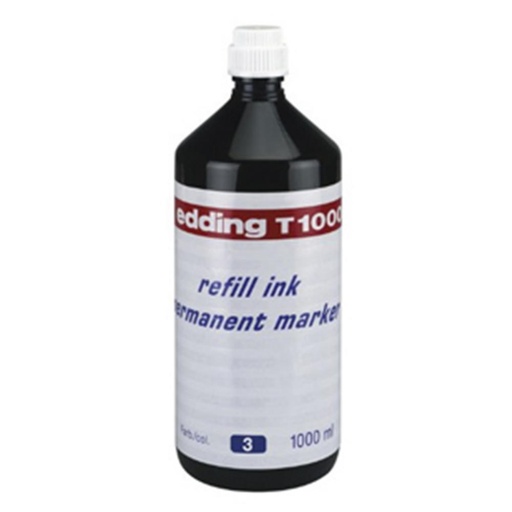 [119832] TINTA EDDING AZUL T-1000 PARA ROTULADOR EDDING 1000 ML